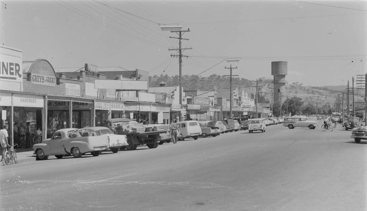 CRUCIAL WORK: A photo showing North and Main Street, Wodonga. The Wodonga Historical Society has to find new premises.Can you help?