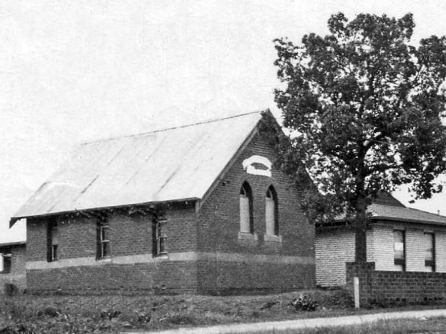 SACRED SITE: The Methodist Church, Urana Road Lavington was built on land purchased by the devoted worshippers and was opened on February 17, 1924. It sat in close proximity to the Anglican church.