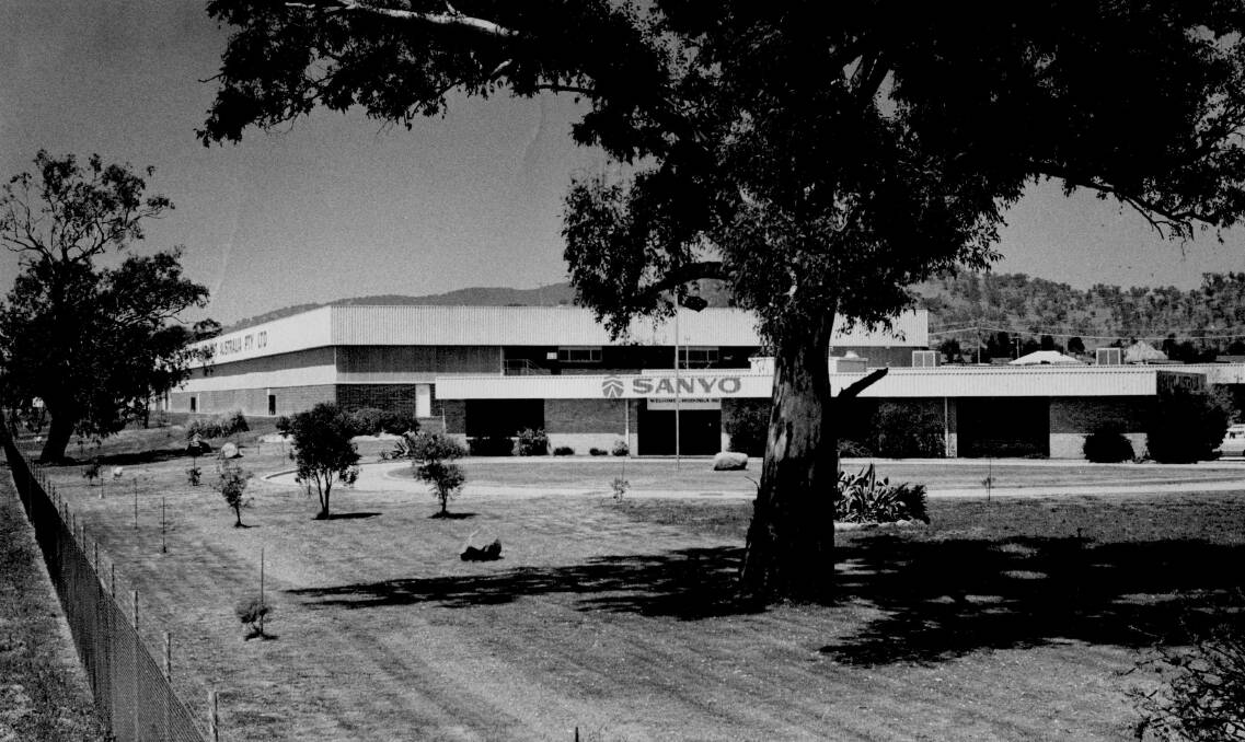 DIFFERENT TIME: Sanyo spent $200,000 on manufacturing equipment for its Wodonga factory. Picture: SUPPLIED