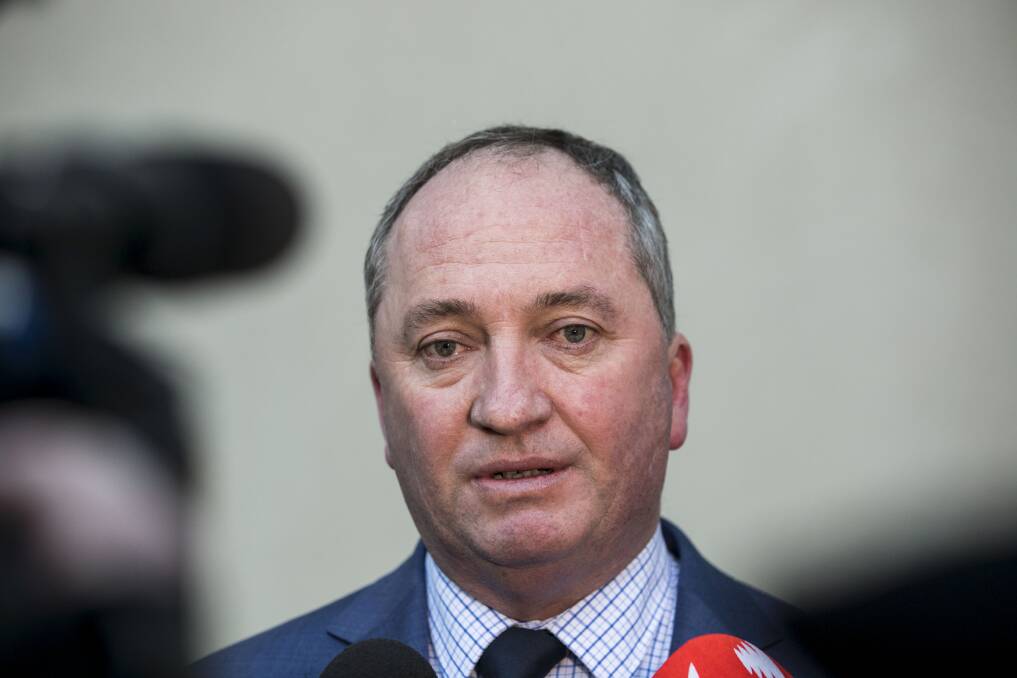 CRITICS: Labor and the Greens haven't been able to resist taking a shot at the appointment of Barnaby Joyce as special drought envoy. Picture: Dominic Lorrimer