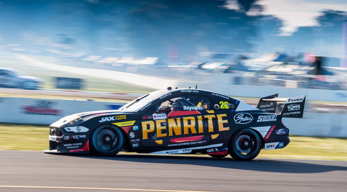 IMPRESSIVE: Albury driver David Reynolds secured quite a points haul for Penrite racing with a consistent weekend at Winton. Picture: Tim Farrah
