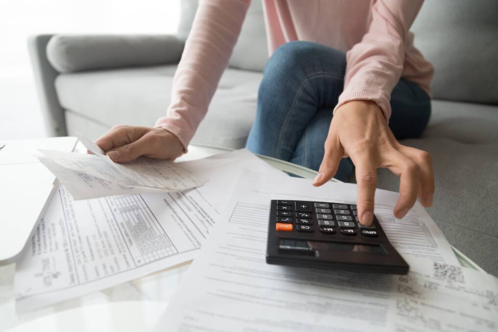 DO THE SUMS: It's important not to let the value of cash in hand today be the main motivator for choosing a long-term debt like a home loan. Picture: SHUTTERSTOCK