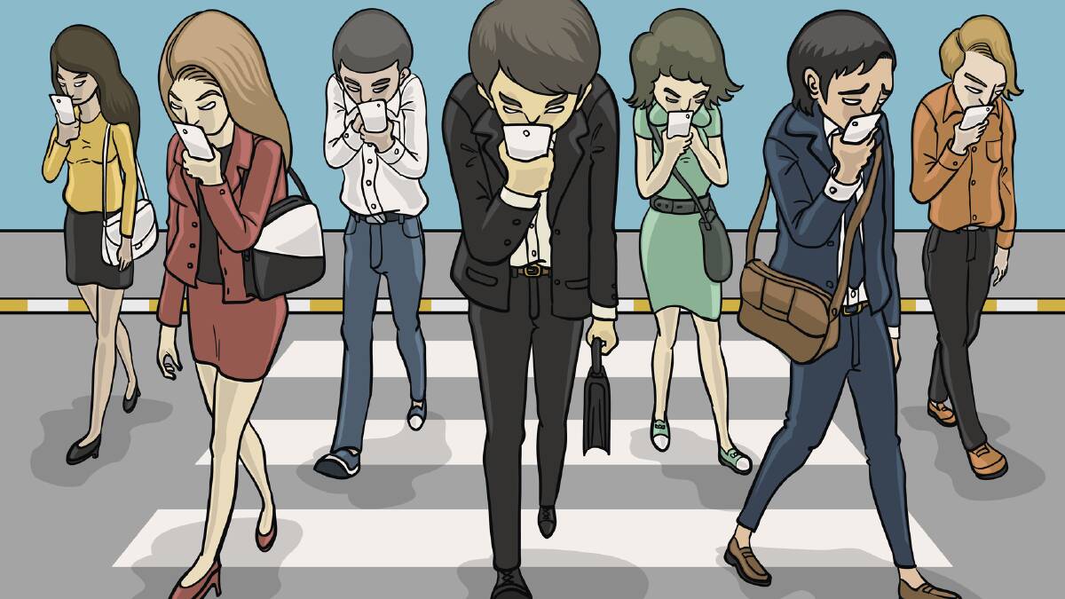 Frightening rise of the phone zombies