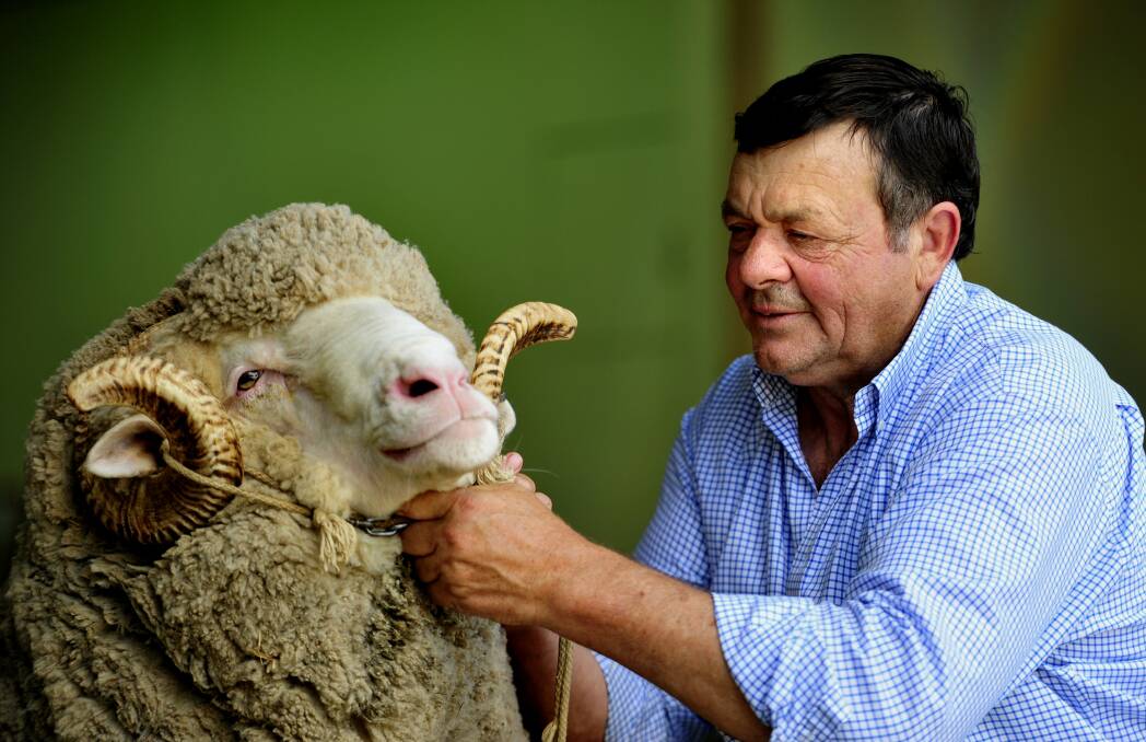 UNDENIABLE: AWI chief Wally Merriman is geniunely loved by many woolgrowers. Picture: Melissa Adams