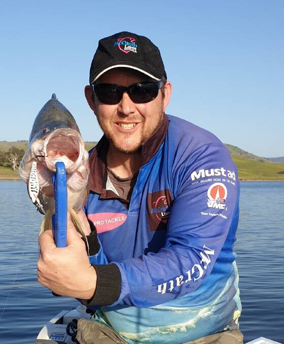 SENSATIONAL: The decision to troll some new McGrath wide body lures paid off for Cliff Karnatz during a recent afternoon session, setting a new PB of 65 centimetres.