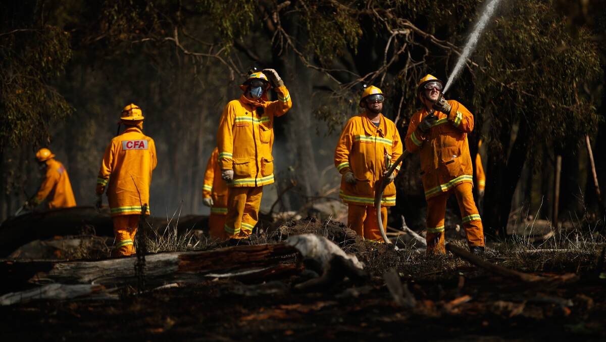 PROTECTORS: Victoria cannot have a government that doesn't understand the CFA's crucial role. Picture: Darrian Traynor