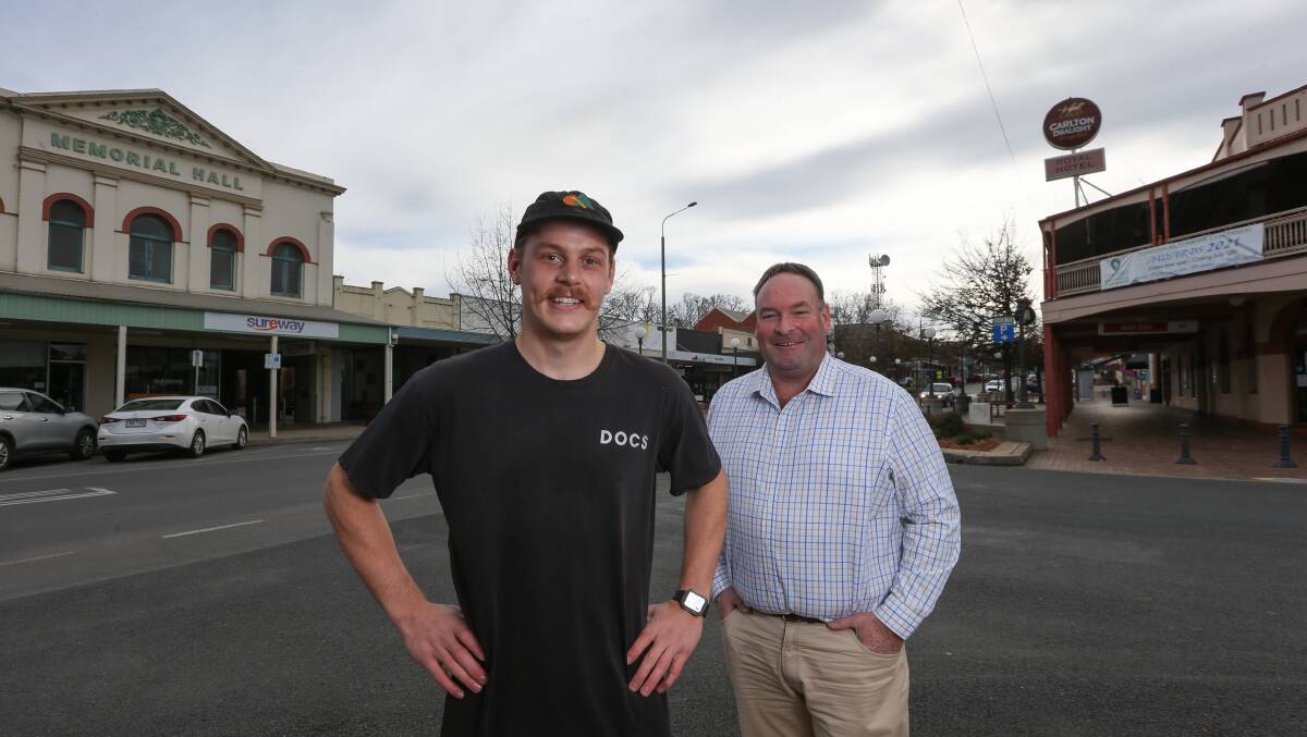 YOUTH VOTE: Corowa cafe operator Jack Schilg has signed up to the election ticket being put together by Federation deputy mayor Shaun Whitechurch. Picture: TARA TREWHELLA