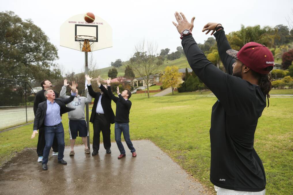 FLASHBACK: Outdoor basketball courts in Albury were an election issue last year.