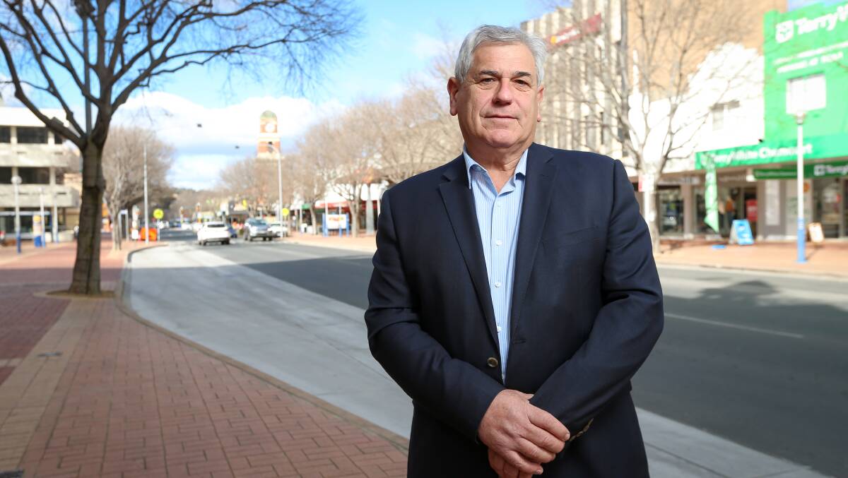 Business NSW regional manager Andrew Cottrill says border centres like Albury are feeling the pinch from border closures. Picture: JAMES WILTSHIRE
