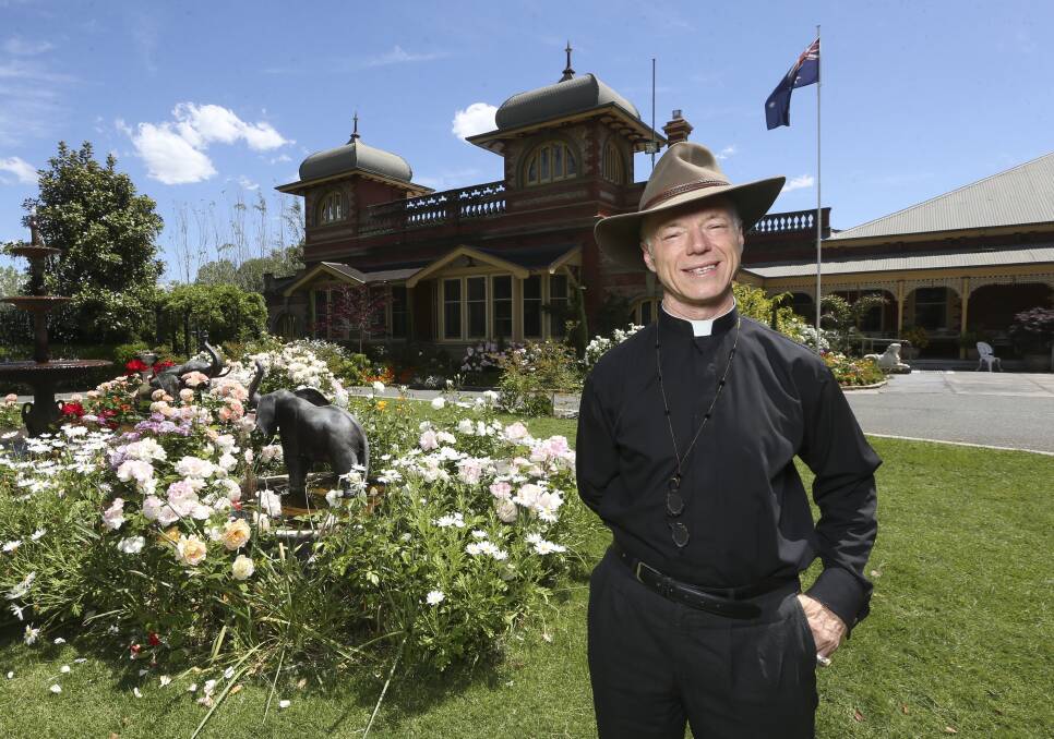 Father Peter MacLeod-Miller at Adamshurst