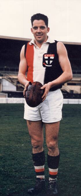 SUPER SAINT: Lance Oswald was a VFL champion player in the early 1960s before returning to the country to coach Strathmerton. Picture: PETER RALPH