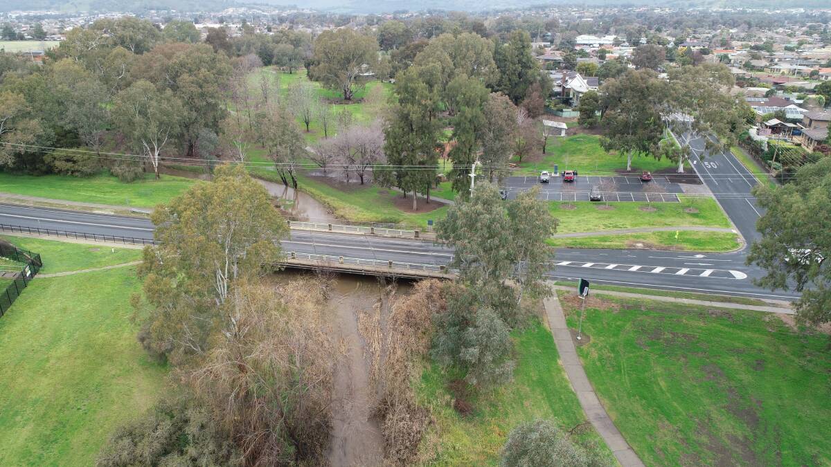  BUILD A BRIDGE: Works to replace the Lawrence Street bridge over House Creek in Wodonga is starting on Monday and expected to take four months.
