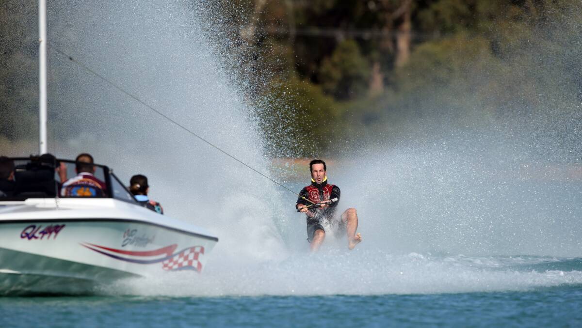 FUNDING BOOST: Max Kirwan water ski park at Mulwala will undergo improvements ahead of a world title event in 2020.