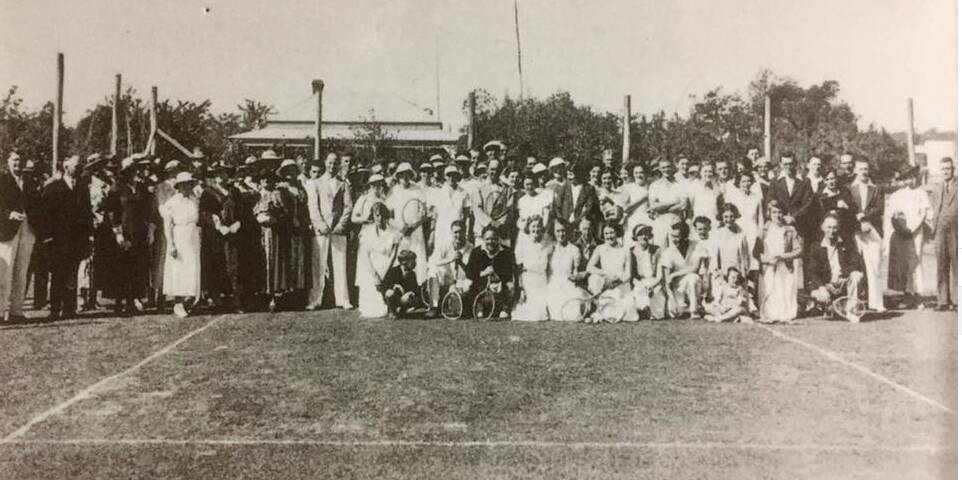 Beechworth Lawn Tennis Club opened in 1935