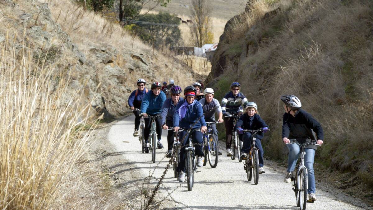 PEDAL POWER: Rail trails are popular in North-East Victoria