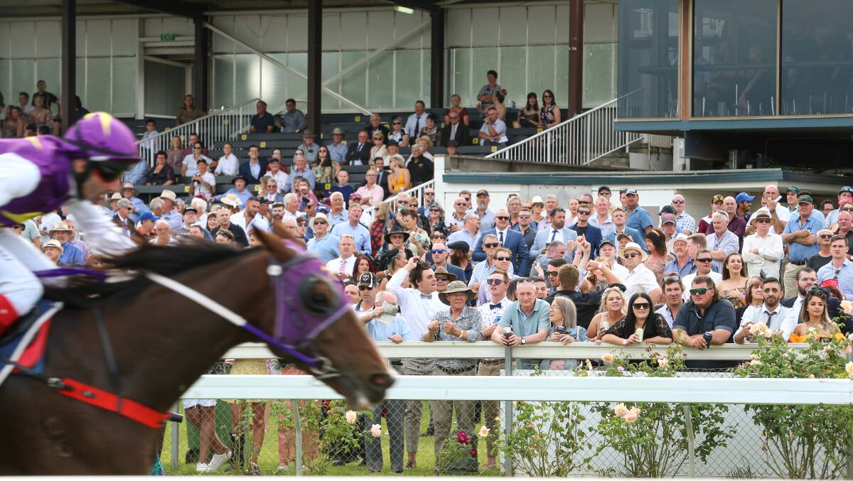 YOU BETCHA: Albury councillors Darren Cameron, Henk van de Ven and David Thurley want the Gold Cup half-day holiday to continue. Picture: JAMES WILTSHIRE