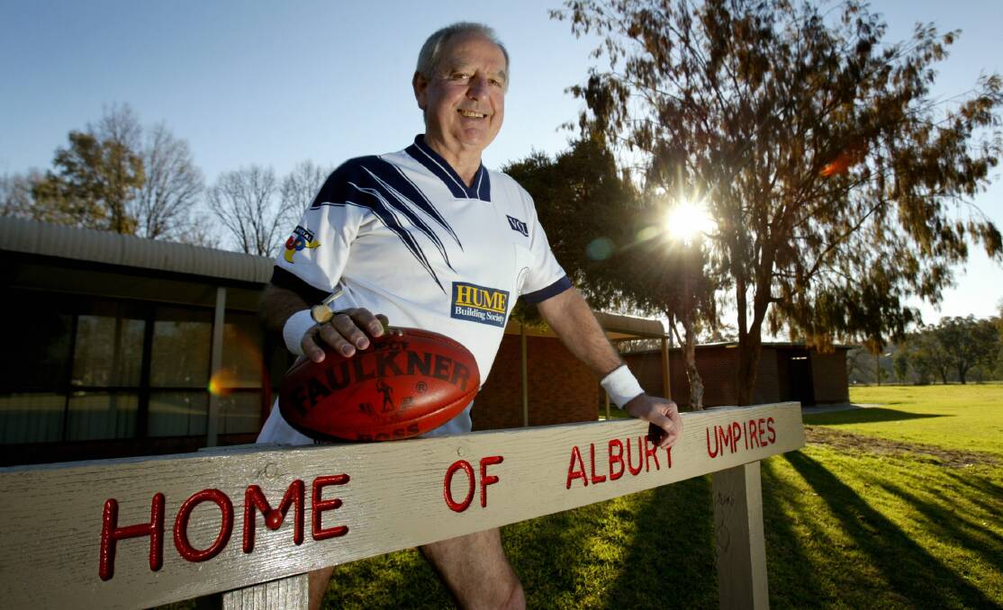 Roger Lescun is a life member of the Albury Umpires League which wants to stay at Noreuil Park.
