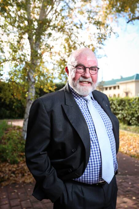 END OF AN ERA: Tony Brandt's legal firm is closing on July 1 and will merge with another Albury practice Kell Moore. Picture: JAMES WILTSHIRE