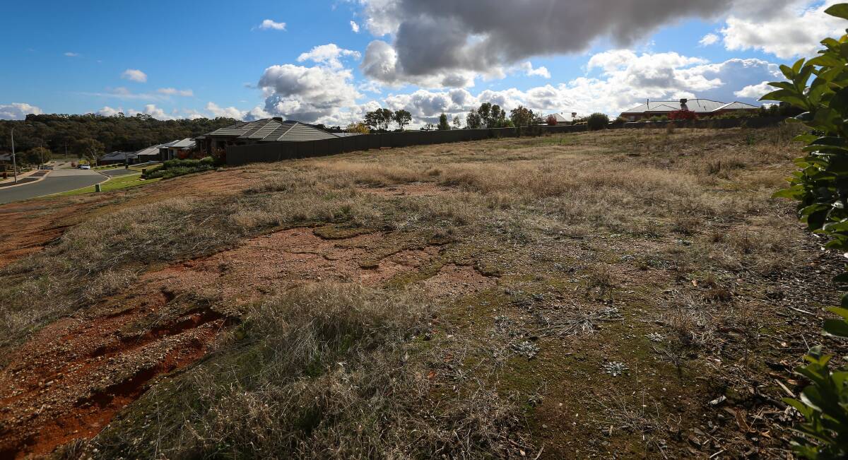 KNOCK BACK: Albury councillors have agreed with neighbour concerns about a development application to subdivide a large residential housing block in Thurgoona. Picture: JAMES WILTSHIRE