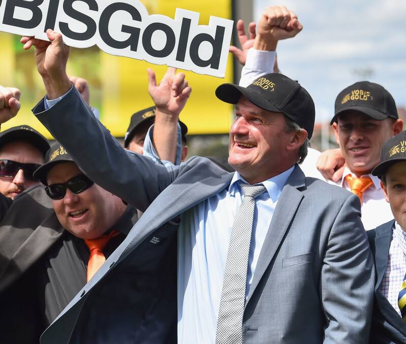 ON A ROLL: Leading Victorian trainer Darren Weir has nominated Goldstream for the Albury Cup on Friday.
