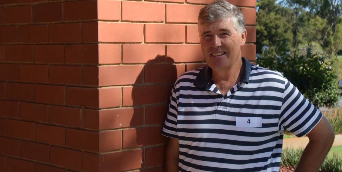 ANTI-MERGER: Lockhart Shire resident Andrew Klimpsch travelled to Corowa to voice his concerns about a three-way amalgamation proposal from the NSW Government.
