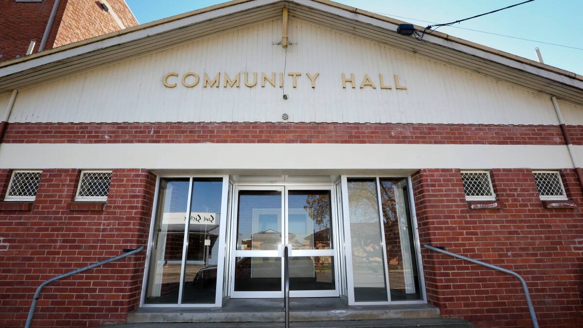 FACING THE CHOP: Yarrawonga's community hall will make way for an expanded library and events space.