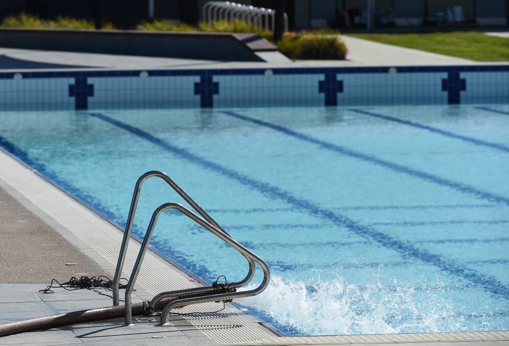 DONE AND DUSTED: The final details of the Wodonga WAVES pool tile repair job are being kept under wraps by council.
