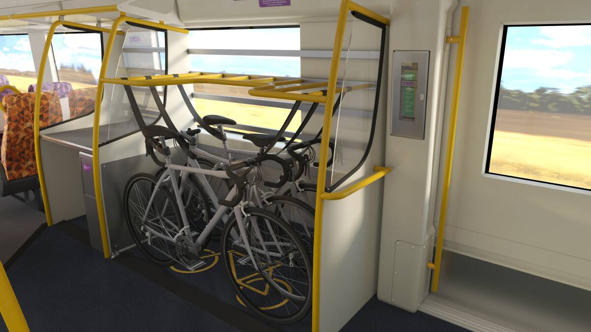 GALLERY: Victorian Government releases final designs of new North-East V/Line trains post track upgrade