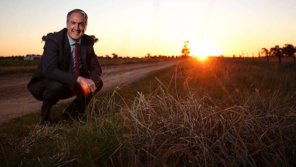 The sun is about to set on Mike Eden's tenure as Federation Council administrator. Pictures: JAMES WILTSHIRE