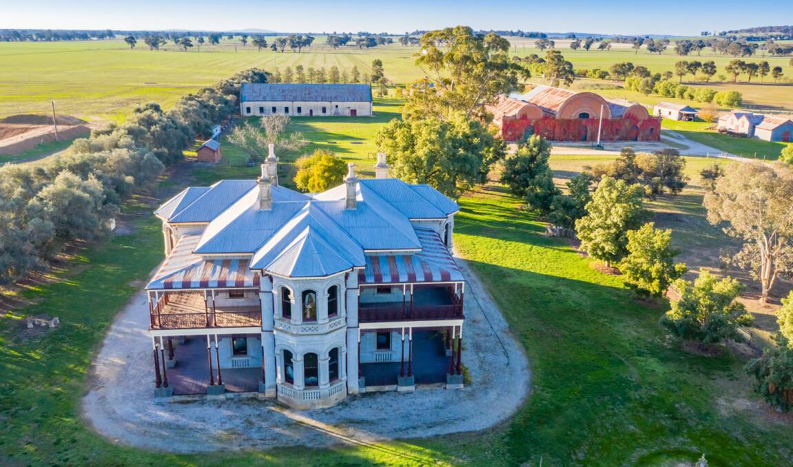 HISTORIC: Fairfield at Rutherglen was established in 1889 by GF Morris. It changed hands three times before being bought by great grand-daughter Melba Morris-Slamen in 1973 and restored.