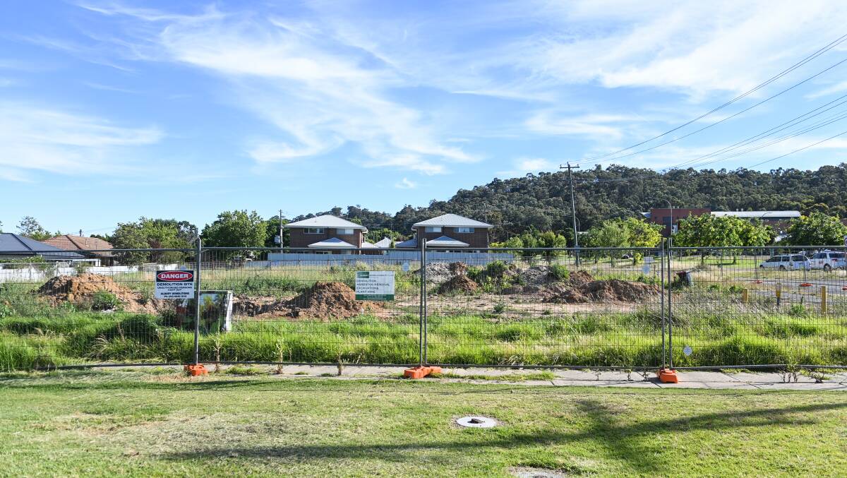 PLANS REVEALED: A development application to build a temporary car park on the corner of Borella Road and East Street for Albury hospital workers has been lodged with council. Picture: MARK JESSER