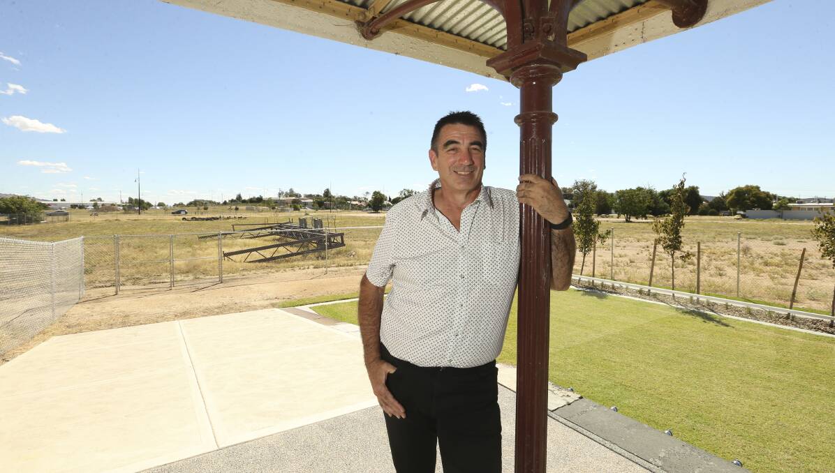 GRAND PLAN: Junction Place developer Clinton Williams ready to make Wodonga a place where people want to visit. Picture: ELENOR TEDENBORG