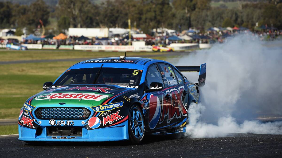 WINTON WINNER: The Andrews Government has committed $600,000 to keep the V8 Supercars round at Winton for next two years. The 2018 round will be held on May 18-20.