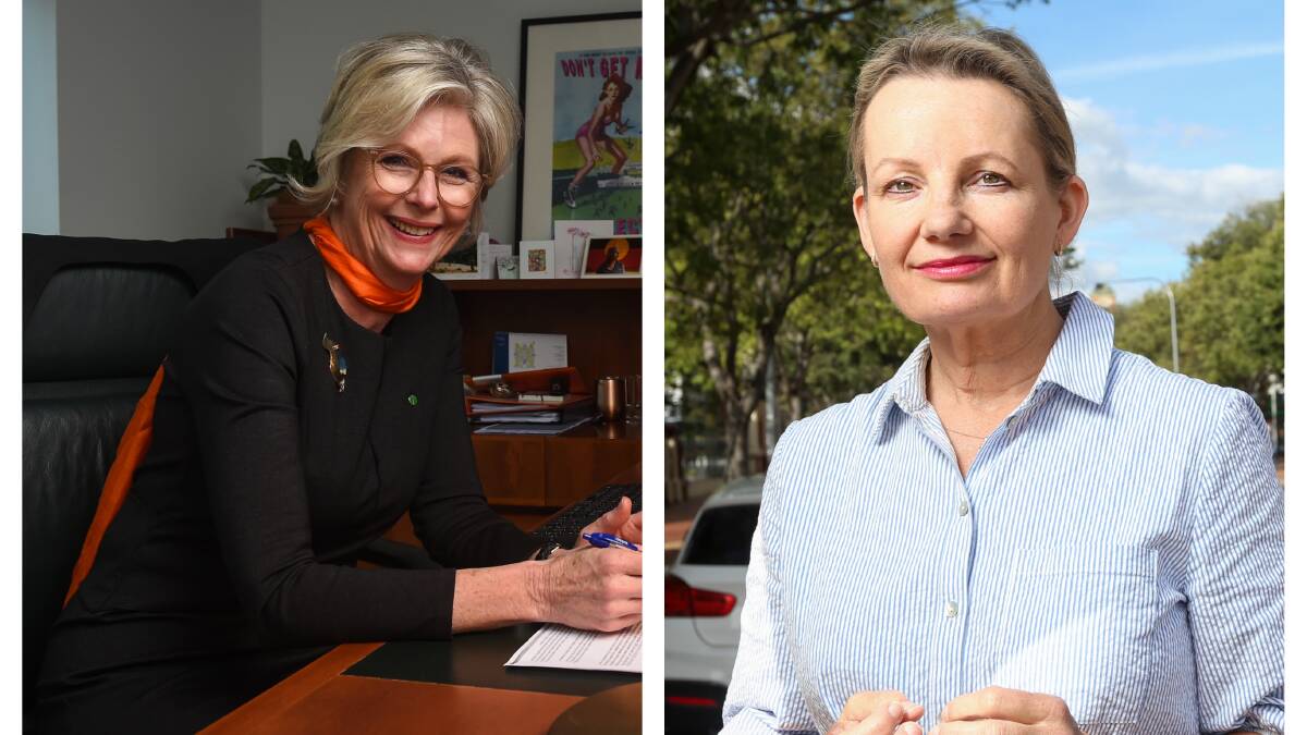 Helen Haines and Sussan Ley
