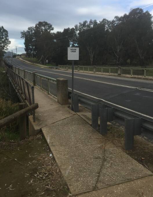 BUDGET BUSTER: A replacement bridge in Lawrence Street has Wodonga Council set to call on cash reserves to complete the job.