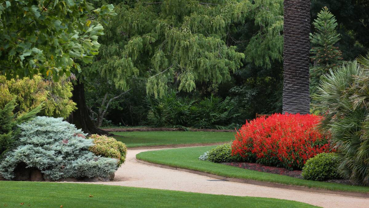 The Albury Botanic Gardens will be the venue for Gardenesque in October. Picture: KYLIE ESLER