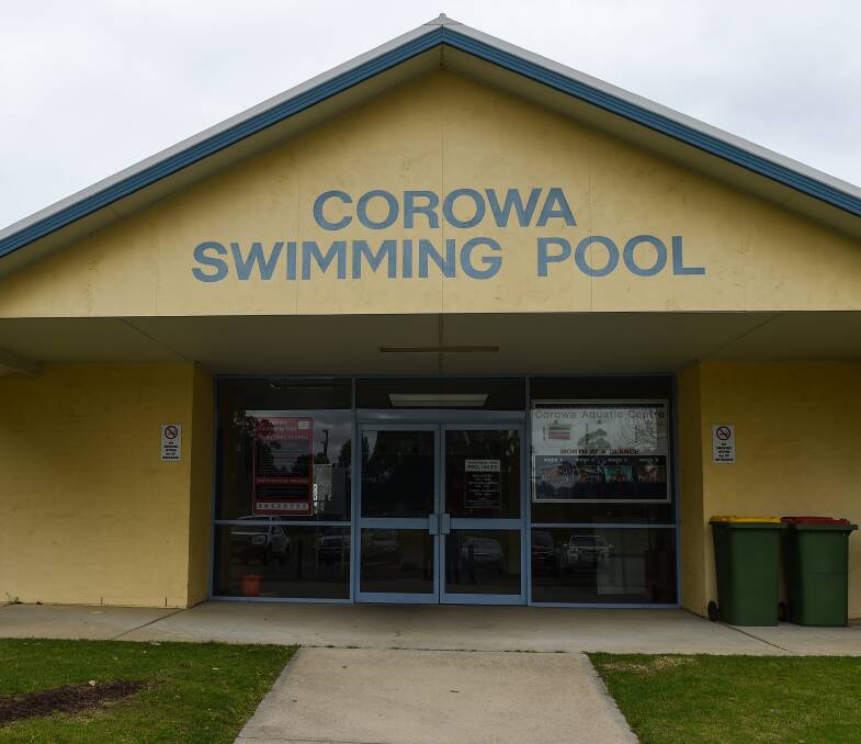 Corowa pool funding cash extra top up
