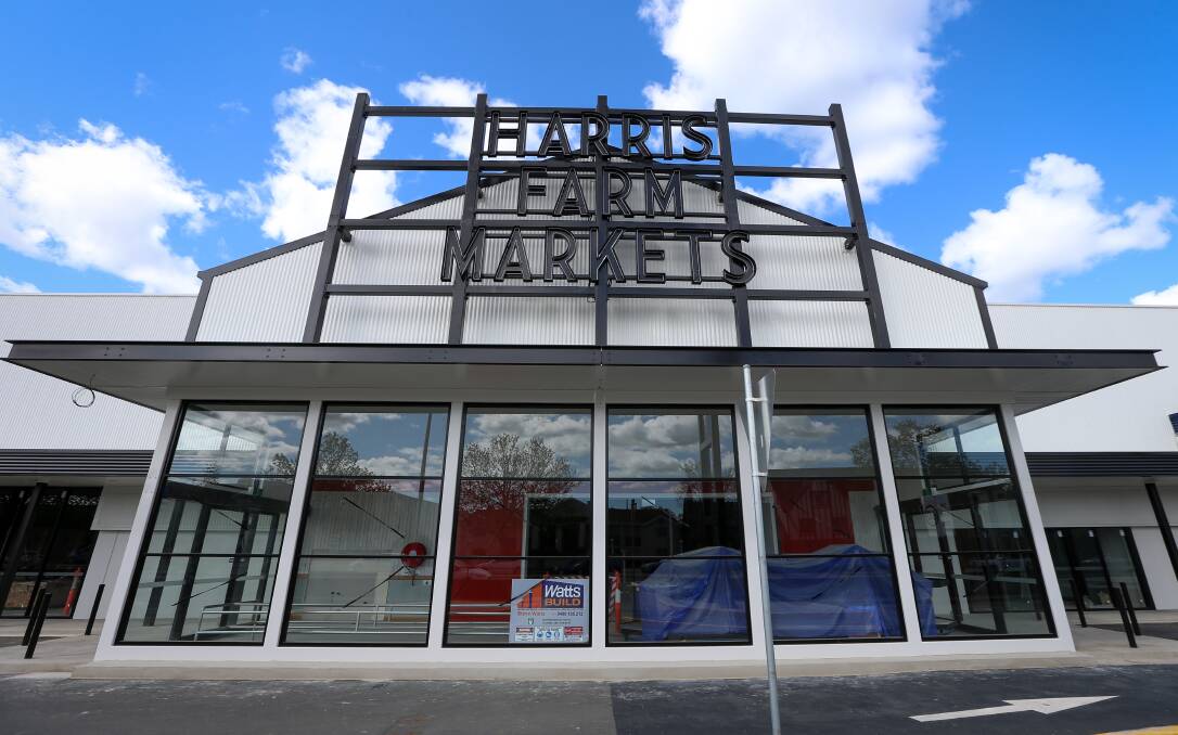 COMING SOON: Harris Farm Markets will open next door to Amart Albury store early next year. Picture: JAMES WILTSHIRE