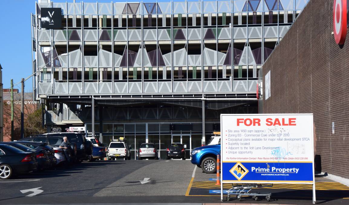DEAL IMMINENT: The carpark between Mate's Building and Target  will be closed shortly. A multi-million dollar commercial development is proposed for the site.