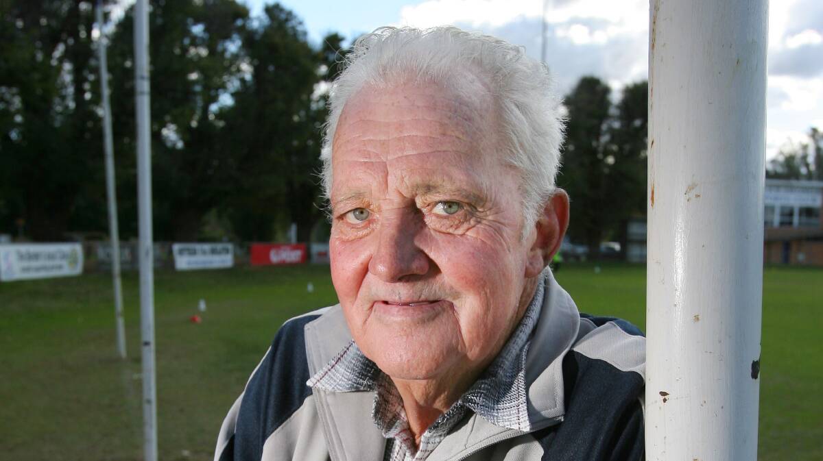 ALL-TIME GREAT: Lance Oswald started his career with Wangaratta and became a St Kilda star in the early 1960s. He has died, aged 82 with his funeral at Cobram today.