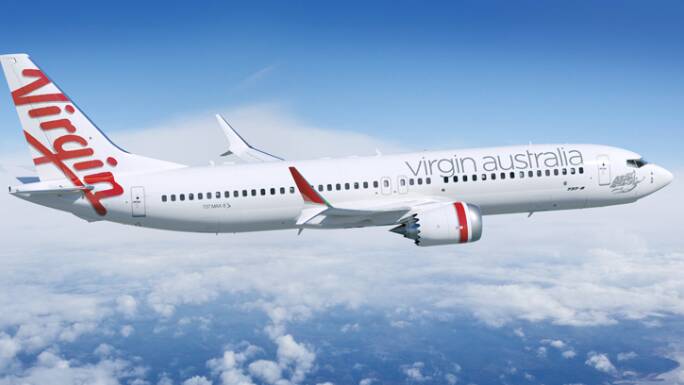 Virgin Australia plane hits galahs coming into Albury