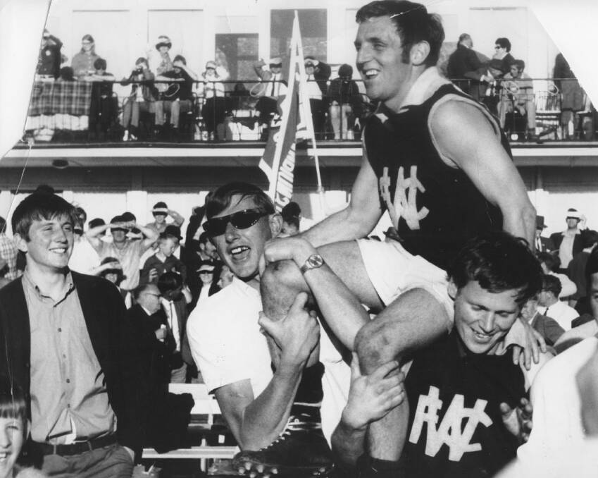 Mick Bone coached Wodonga to the 1967 premiership before leading the Ovens and Murray to country championships success the following year.
