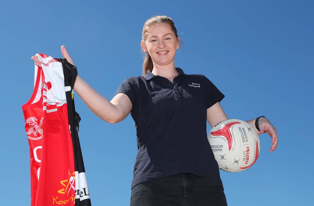 BACK-TO-BACK FLAGS: Brigetta Hart will be hoping for two premierships in as many days when she lines up for Collingullie and Albury in the Riverina and Ovens and Murray grand finals. Picture: DAILY ADVERTISER