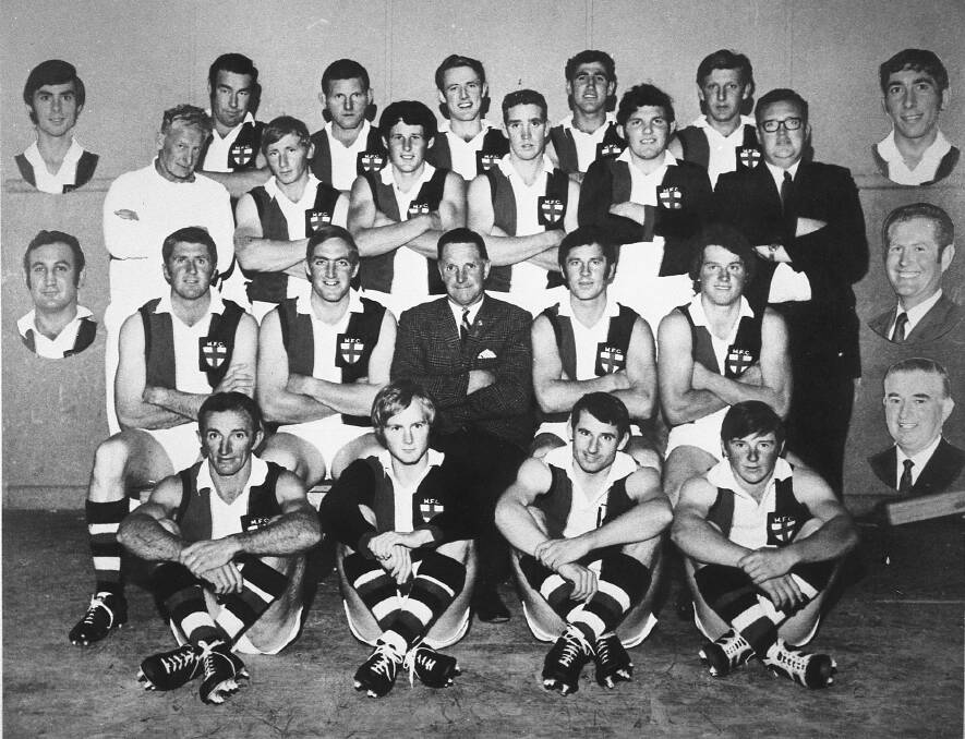 A 1970 Myrtleford player would love to see another flag. He won't sadly.