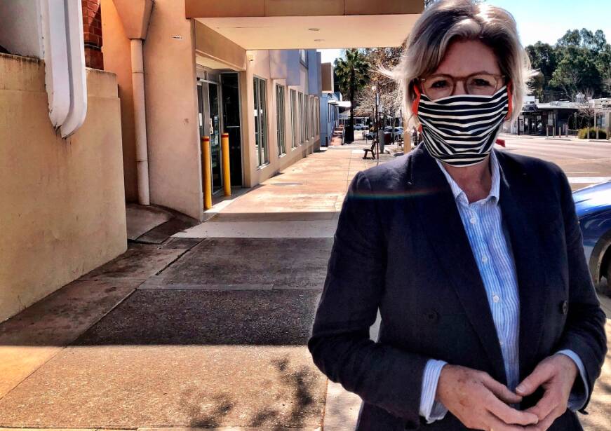 Member for Indi Helen Haines is supportive of Premier Daniel Andrews' stance on masks