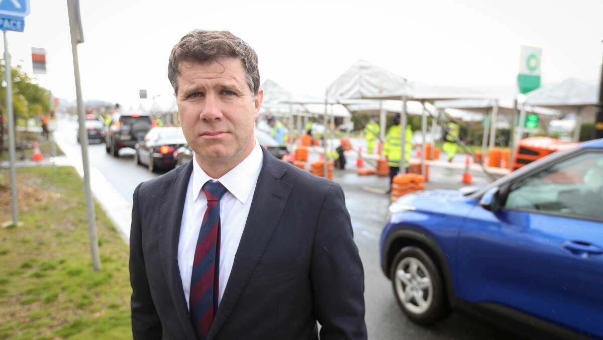 LONG HAUL: Member for Albury Justin Clancy says there is no hard and fast date set for the NSW-Victoria border closure ending.