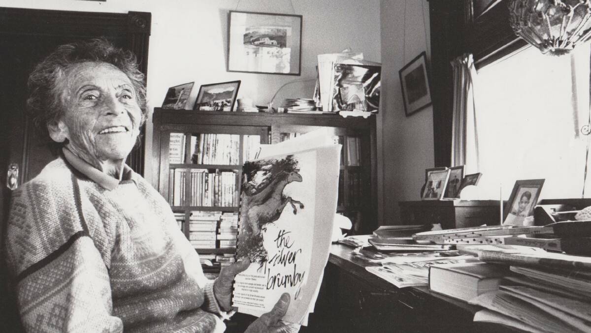 PROLIFIC AUTHOR: Elyne Mitchell penned more than 30 books from her Upper Murray home.