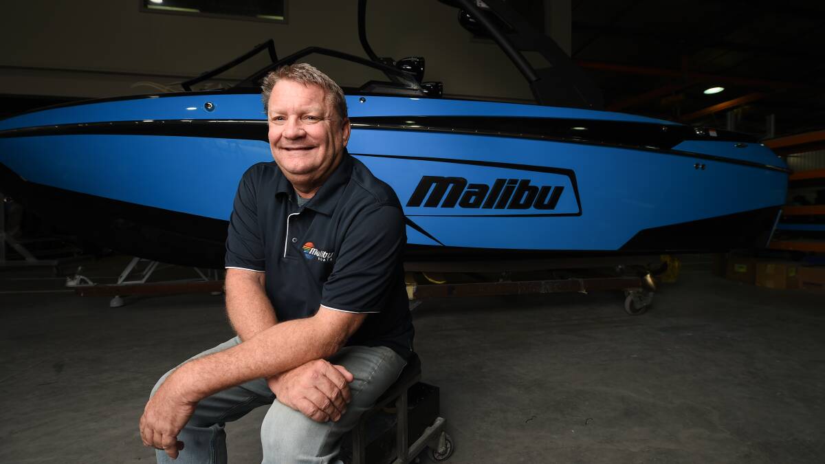 JOB IS DONE: Malibu Boats Australia general manager Price Taylor is returning to the US next week and enter retirement. Picture: MARK JESSER