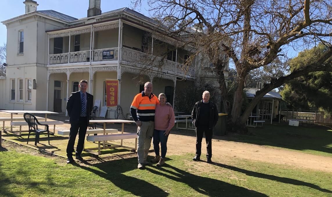 GOING, GOING, GONE: Waldara House in Wangaratta was sold at auction to local business owners for $605,000.