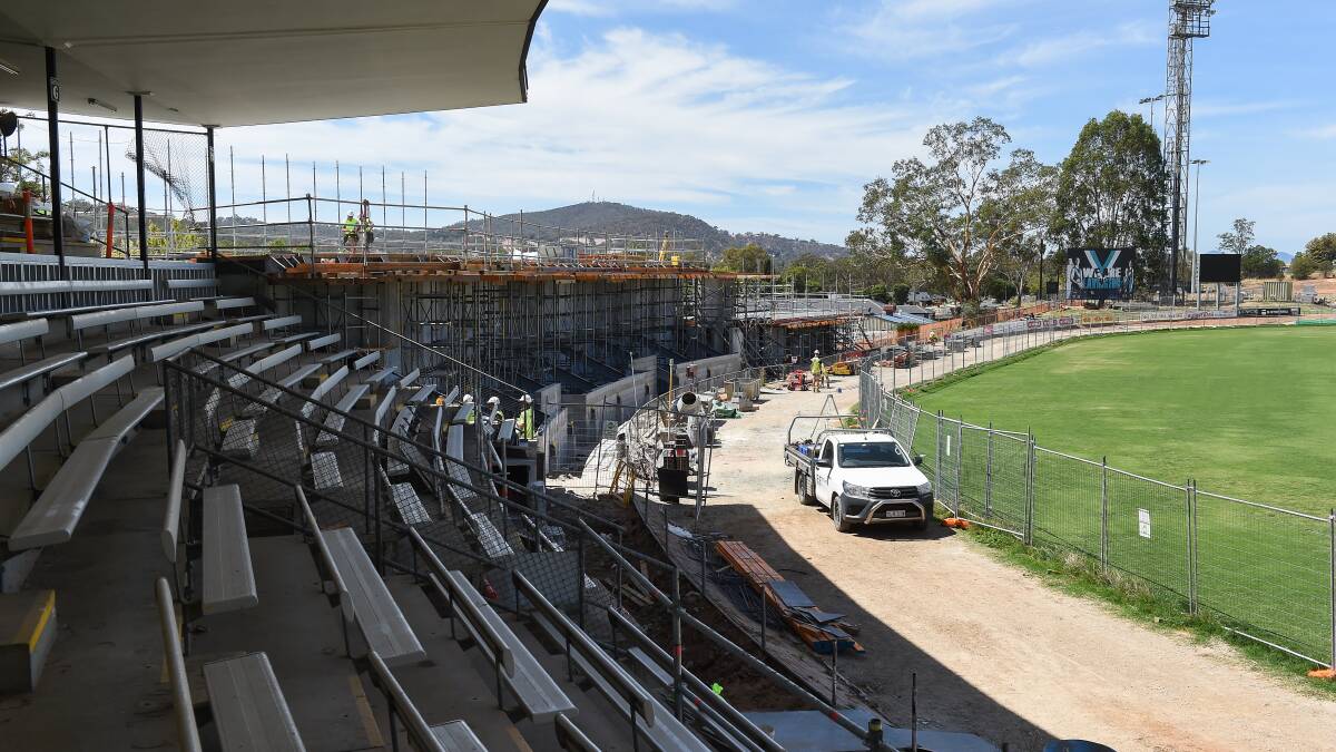 WATCH THIS SPACE: Lavington's first home match of Ovens and Murray league season against Wodonga may need to be moved. Picture: MARK JESSER